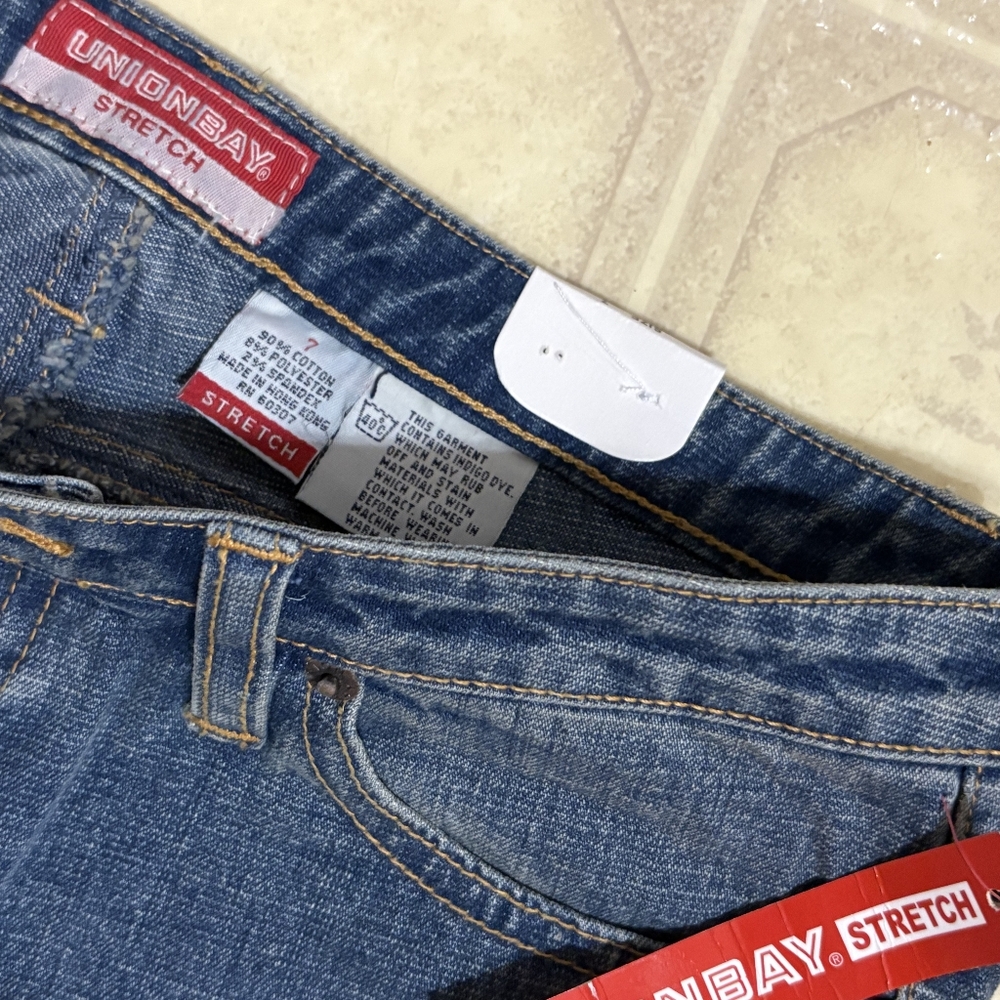 Wemons Vintage Union Bay Blue Stretch Jeans